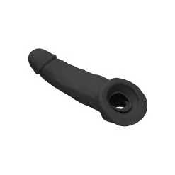 Real Rock Gaine De Pénis REALROCK 17 X 4.5cm Noire -FÉMINITÉS boutique gaine de penis realrock 17 x 45cm noire 4