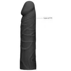 Real Rock Gaine De Pénis REALROCK 17 X 4cm Noire -FÉMINITÉS boutique gaine de penis realrock 17 x 4cm noire 2