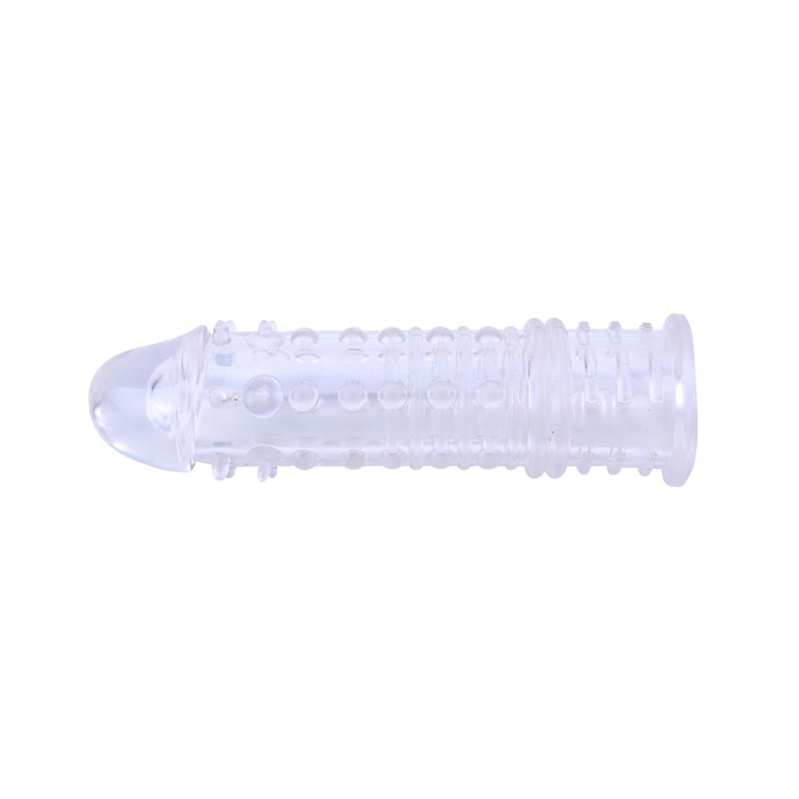 SUPERME! Gaine De Pénis SWIRLS 16 X 4cm Transparente 5 SUPERME! Gaine De Pénis SWIRLS 16 X 4cm Transparente – Image 5