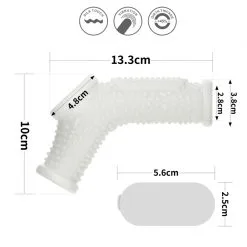 LoveToy Knights Ring Gaine De Pénis Vibrante Avec Ballstretcher KNIGHTS RING Best Drip 10cm -FÉMINITÉS boutique gaine de penis vibrante avec ballstretcher knights ring best drip 10cm 6