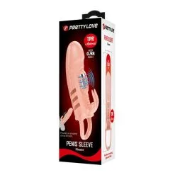 Pretty Love Gaine De Pénis Vibrante Avec Rabbit SLOANE 14 X 4.5cm -FÉMINITÉS boutique gaine de penis vibrante avec rabbit sloane 14 x 45cm 4