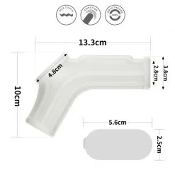 LoveToy Knights Ring Gaine De Pénis Vibrante Et Ballstretcher KNIGHTS RING Best Ridge 10cm -FÉMINITÉS boutique gaine de penis vibrante et ballstretcher knights ring best ridge 10cm 1 6