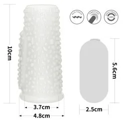 LoveToy Knights Ring Gaine De Pénis Vibrante KNIGHTS RING Drip 10cm -FÉMINITÉS boutique gaine de penis vibrante knights ring drip 10cm 7