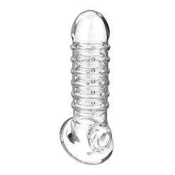 VIRILXL Gaine De Pénis VIRIL XL V15 15.5 X 4cm Transparente -FÉMINITÉS boutique gaine de penis viril xl v15 155 x 4cm transparente 2