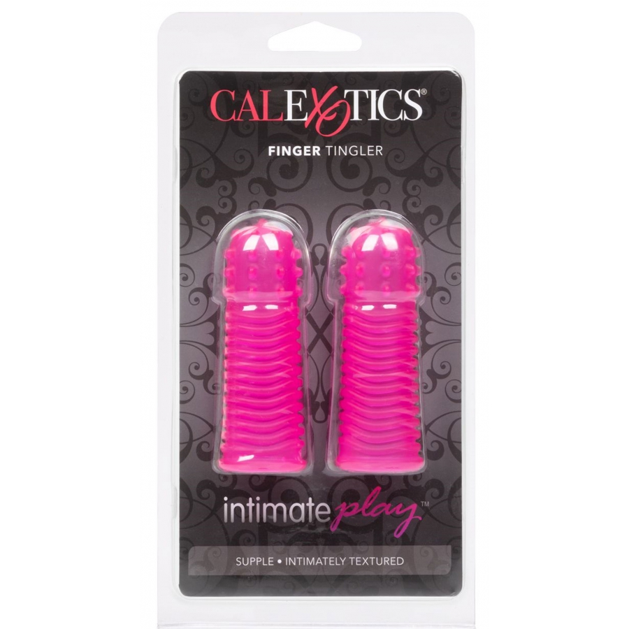 CalExotics Gaine Pour Doigt FINGER TINGLER Rose X2 2 CalExotics Gaine Pour Doigt FINGER TINGLER Rose X2 – Image 2