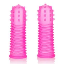 CalExotics Gaine Pour Doigt FINGER TINGLER Rose X2