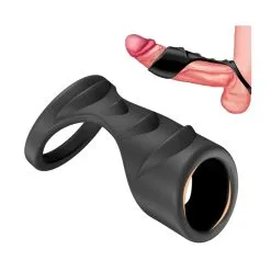 Generique Gaine Pour Pénis Souple TWINS 8 X 4cm