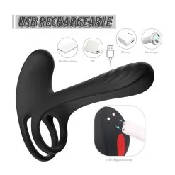 Generique Gaine Vibrante FRANEUS 9cm | 9 Vibrations -FÉMINITÉS boutique gaine vibrante franeus 9cm 9 vibrations 3