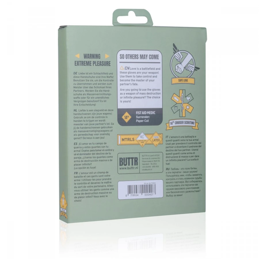 BUTTR Gant Pour Fist GAUNTLETS Noir 3 BUTTR Gant Pour Fist GAUNTLETS Noir – Image 3