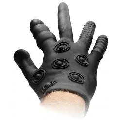 Gant Texturé En Silicone FIST IT Noir