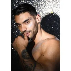 Andrew Christian Gel à Paillettes Argent MUSCLE DUST 38ml -FÉMINITÉS boutique gel a paillettes argent muscle dust 38ml 6