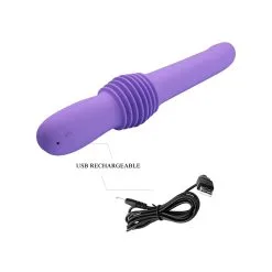 Pretty Love Gode Avec Poussée PAZUZU 15 X 3.5 Cm Violet -FÉMINITÉS boutique gode avec poussee pazuzu 15 x 35 cm violet 7