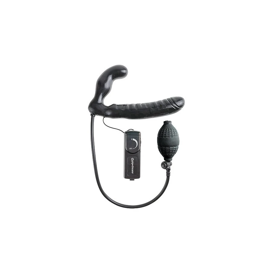 Fetish Fantasy Series Gode Ceinture Gonflable Et Vibrant - Noir 1 Fetish Fantasy Series Gode Ceinture Gonflable Et Vibrant - Noir