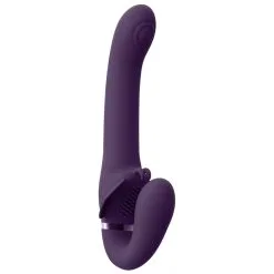 Vive Gode Ceinture Sans Harnais SATU 14 X 3.3cm Violet