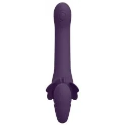 Vive Gode Ceinture Sans Harnais SATU 14 X 3.3cm Violet -FÉMINITÉS boutique gode ceinture sans harnais satu 14 x 33cm violet 3