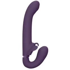 Vive Gode Ceinture Sans Harnais SATU 14 X 3.3cm Violet -FÉMINITÉS boutique gode ceinture sans harnais satu 14 x 33cm violet 4