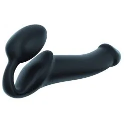 Gode + Plug STRAP-ON-ME Bendable L 16 X 3.7 Cm Noir -FÉMINITÉS boutique gode plug strap on me bendable l 16 x 37 cm noir 2