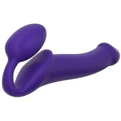 Gode + Plug STRAP-ON-ME Bendable L 16 X 3.7 Cm Violet 5 Gode + Plug STRAP-ON-ME Bendable L 16 X 3.7 Cm Violet -FÉMINITÉS boutique gode plug strap on me bendable l 16 x 37 cm violet 2