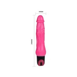 Baile Gode Vibrant Soft Vibe 15 X 4 Cm Rose -FÉMINITÉS boutique gode vibrant soft vibe 15 x 4 cm rose 3