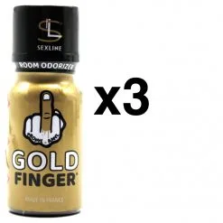 SEXLINE GOLD FINGER 15ml X3