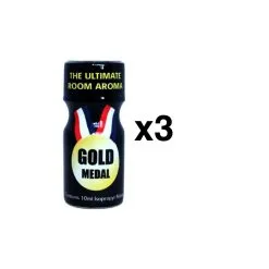 UK Leather Cleaner GOLD METAL 10ml X3