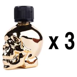 BGP Leather Cleaner GOLD SKULL 25ml X3