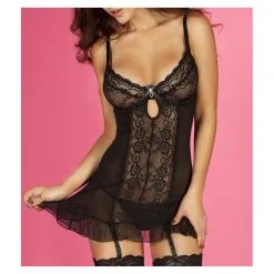 Chilirose Guêpière Nérina - Noire