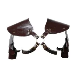 KinkHarness Harnais Armure GLADIARMOR Marron -FÉMINITÉS boutique harnais armure gladiarmor marron 3