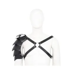 Generique Harnais Avec Épaulette GLADIATOR Simili Noir