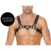 Ouch! Harness Harnais CHEST BULLDOG Noir