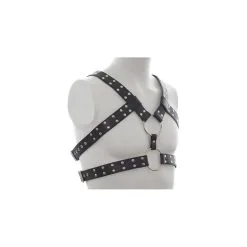 Generique Harnais DOUBLE BELT Simili Noir 6 Generique Harnais DOUBLE BELT Simili Noir -FÉMINITÉS boutique harnais double belt simili noir 2