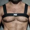 Harnais Élastique AD FETISH Basic Noir