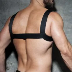 Harnais Élastique AD FETISH Basic Noir -FÉMINITÉS boutique harnais elastique ad fetish basic noir 3