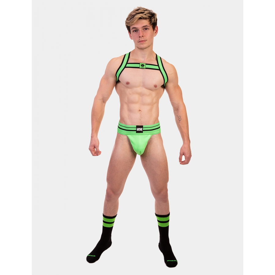 Barcode Berlin Harnais Élastique COLIN Vert 3 Barcode Berlin Harnais Élastique COLIN Vert – Image 3