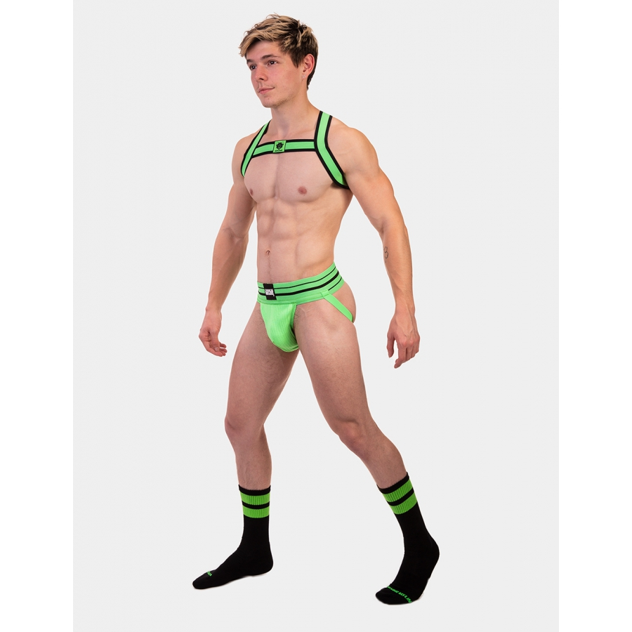 Barcode Berlin Harnais Élastique COLIN Vert 4 Barcode Berlin Harnais Élastique COLIN Vert – Image 4