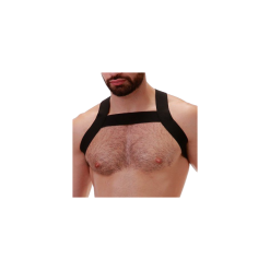 Barcode Berlin Harnais Élastique MATT Noir
