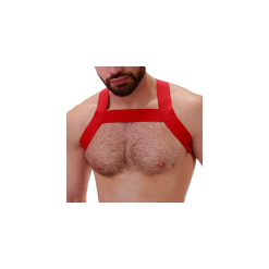 Barcode Berlin Harnais Élastique MATT Rouge