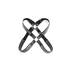 Generique Harnais Homme Studs Steel Chest -FÉMINITÉS boutique harnais homme studs steel chest 2