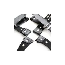 Generique Harnais Homme Studs Steel Chest -FÉMINITÉS boutique harnais homme studs steel chest 4