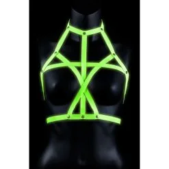 Ouch! Glow Harnais Phosphorescent BRAS HARNESS GLOW 7 Ouch! Glow Harnais Phosphorescent BRAS HARNESS GLOW -FÉMINITÉS boutique harnais phosphorescent bras harness glow 2
