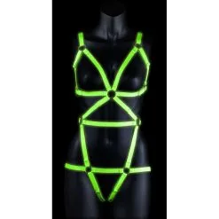 Ouch! Glow Harnais Phosphorescent FULL HARNESS GLOW 7 Ouch! Glow Harnais Phosphorescent FULL HARNESS GLOW -FÉMINITÉS boutique harnais phosphorescent full harness glow 2