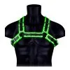 Ouch! Glow Harnais Phosphorescent GLOW BUCKLE Noir