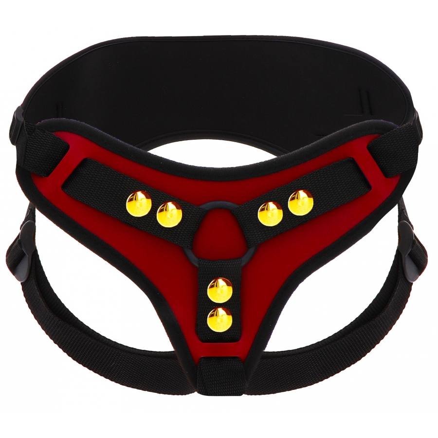 Harnais Pour Gode-ceinture TABOOM Noir-Rouge 1 Harnais Pour Gode-ceinture TABOOM Noir-Rouge