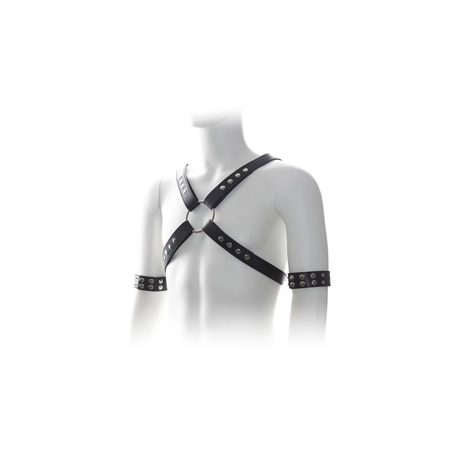 Generique Harnais SM Cross Male Chest 2 Generique Harnais SM Cross Male Chest – Image 2
