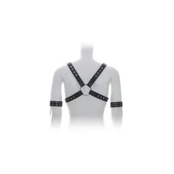 Generique Harnais SM Cross Male Chest 9 Generique Harnais SM Cross Male Chest -FÉMINITÉS boutique harnais sm cross male chest 2