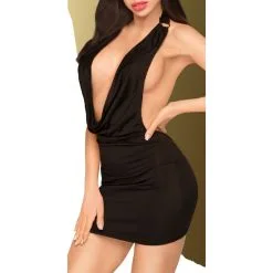 Penthouse Robe Heart Rob - Noire