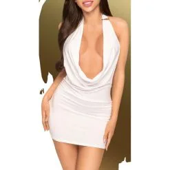 Penthouse Robe Heart Rob - Blanche