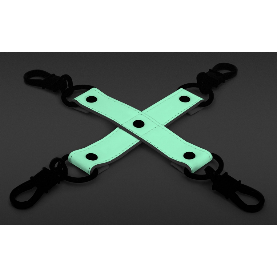 GLO IN THE DARK Hogtie Fluorescent Pour Menottes GLO 1 GLO IN THE DARK Hogtie Fluorescent Pour Menottes GLO