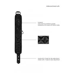 Ouch! Luxury Hogtie LUXURY Noir -FÉMINITÉS boutique hogtie luxury noir 4