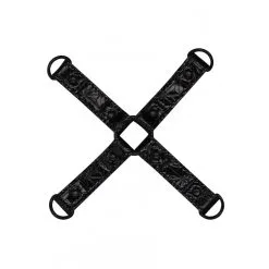 Ouch! Luxury Hogtie LUXURY Noir -FÉMINITÉS boutique hogtie luxury noir 5